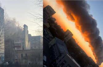 Немає половини багатоповерхівки у Тернополі, Львів затягнуло димом. Під ударами Харків та Дніпро