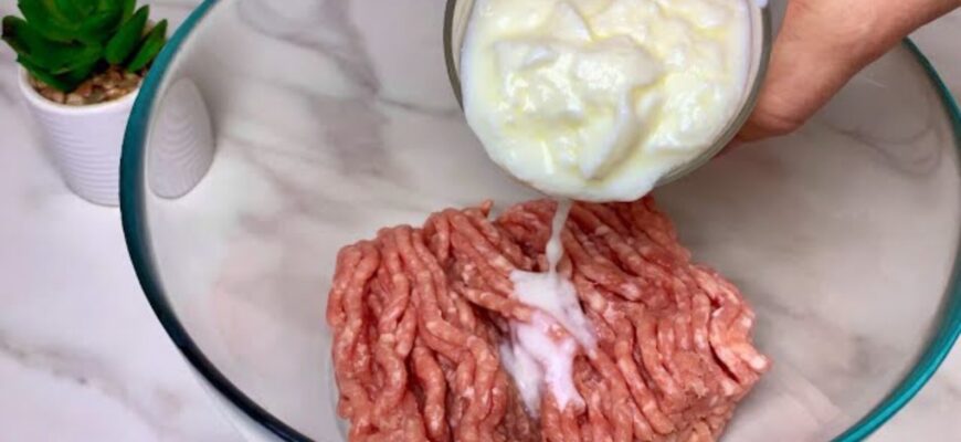 1 стакан кефіру + 1 стакан фаршу: коли не знаю, що готувати — цей рецепт виручає. Дуже смачно і за 15 хв