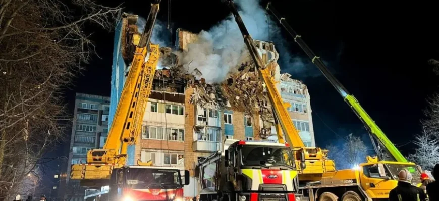 Ракетний удар по багатоповерхівці в Тернополі: 28 загuблих, під уламками досі шукають багато людей