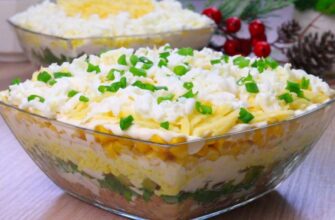 Салат «Вівальді» з 8 інгредієнтів: ніжний смак для святкового столу на Новий рік 2026 (ФОТО)