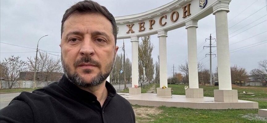Зеленський приїхав до Херсона і зробив важливу заяву про долю міста