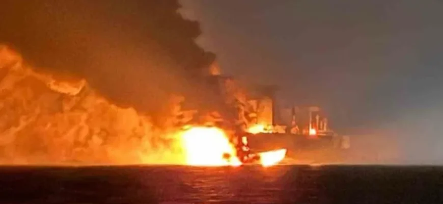 У Чорному морі повторно атакували російський «тіньовий» танкер