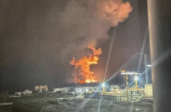 У Новоросійську вибух і пожежа на нафтовому терміналі. ВІДЕО