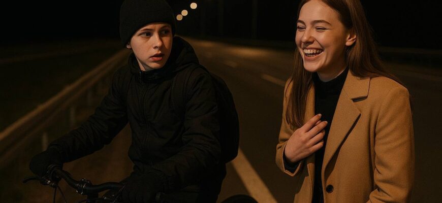 У Польщі 13-річний українець велосипедом їхав по автобану до подруги — її реакція розіб’є серце