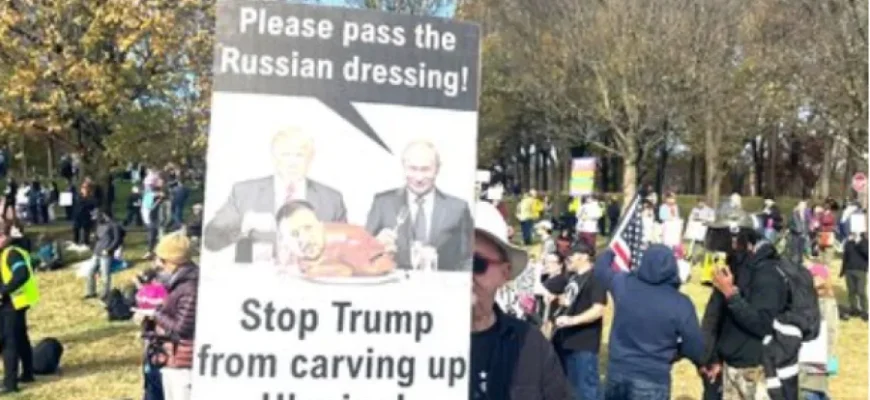 У Вашингтоні вибухнув протест проти Трампа і його «плану миру» для України