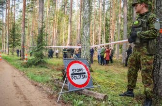 В Естонії біля кордону з РФ знайшли 250-кілограмову авіабомбу на тлі вторгнення в країну російських винищувачів
