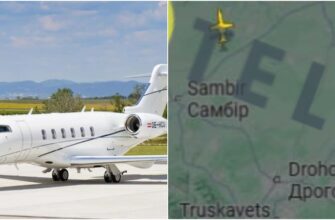 VIP-літак «помітили» над Україною. Де він пролетів і куди тримав курс