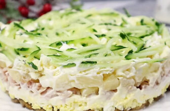 Салат «Зимова казка» — їм і не можу наїстись! Хочу готувати лише його. Золото, а не салат