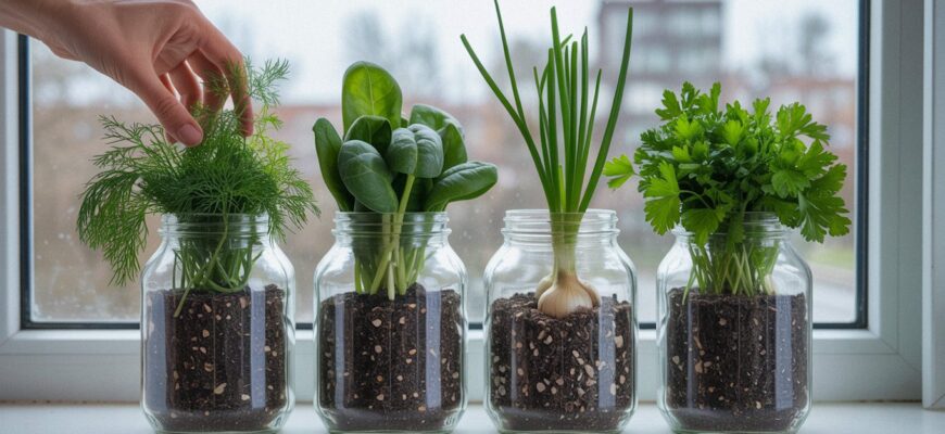 Сусіди купують кріп та цибульку в магазині, а я маю свої: 2 способи виростити зелень, коли на вулиці мороз