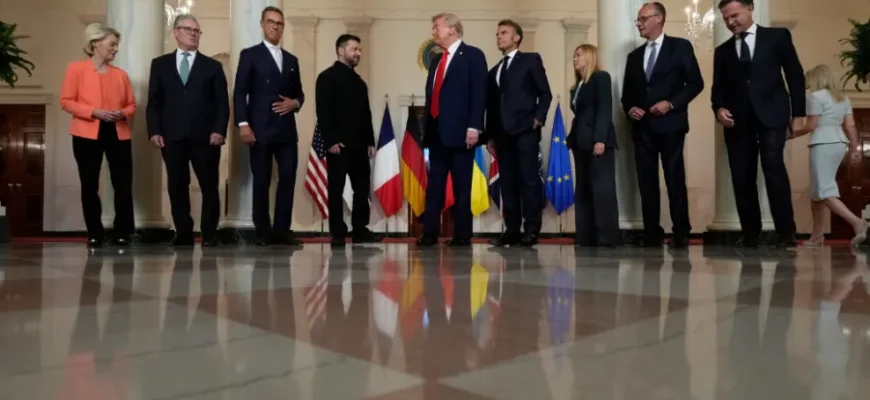 Зеленський кличе європейських лідерів разом летіти до Трампа