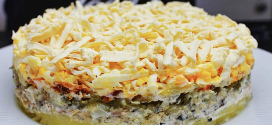 Салат «Марія» — Боже, який смак! Завжди номер №1 на столі. Перевершив навіть Олівʼє і Шубу