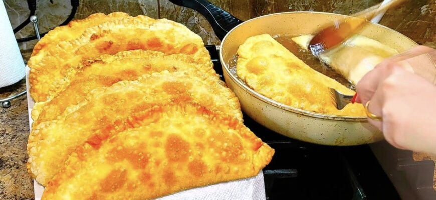 Чебуреки «від Пані Олі» — рецепт, який вас ніхто не розкаже! Тісто — пух, Начинка — сік!