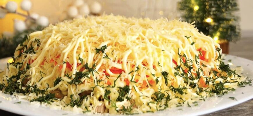 Салат «Наталі» — Боже, який смак! Їм і не можу наїстись. Він смачніший за Олівʼє і Шубу