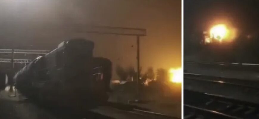 У Ростовській області знову удар: атаковано залізничну підстанцію та пункт управління — вже третій приліт. Відео