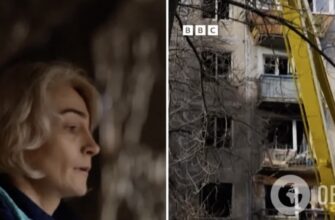 Відео. “За дверима – стовп вогню”: матір із сином під час атаки РФ по Києву вистрибнули з вікна, щоб врятуватися.