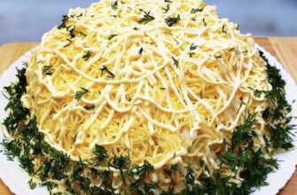 Салат «Лебединий пух» — Боже як я його люблю! Смак на 1000 балів — Шуба навіть поруч не стоїть