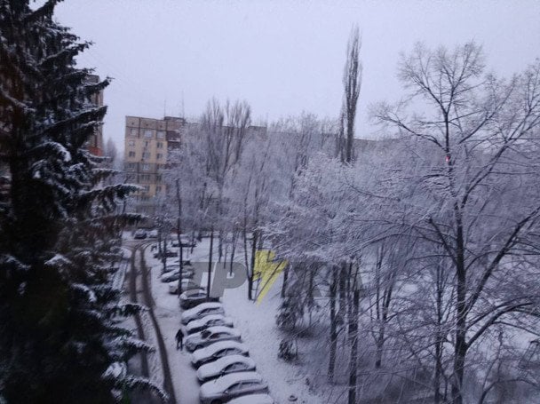 Сніг у Дніпрі / © Труха Дніпро