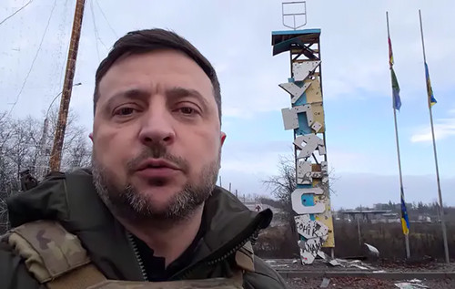 Зеленський відвідав Куп’янськ. ВІДЕО