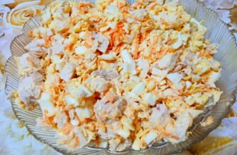 Салат “Сніжинка 2026”: готується всього за 10 хв, дешевший за “Олів’є”, а з’їдають його найпершим!