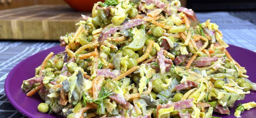 Раджу і буду радити всім: цей салат “Аліна” не залишить шансів заїждженим “Олів’є” та “Крабовому”