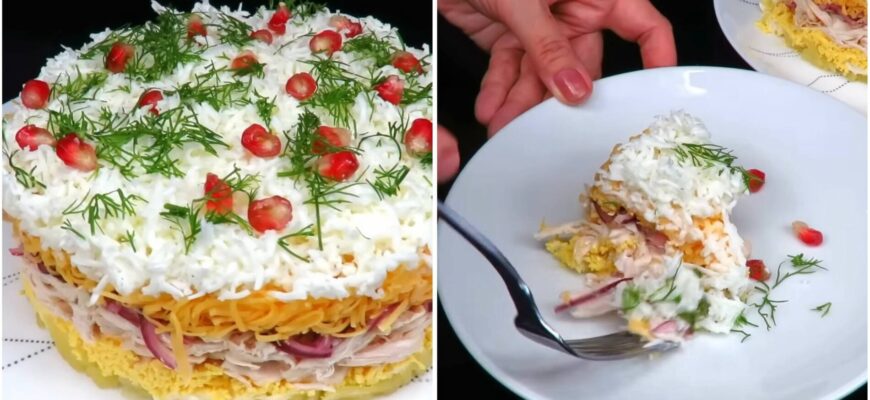 Приготуйте на Новий рік 2026 цей повітряний салат “Сніжок” – і Вогняний Кінь принесе успіх за такий смаколик Приготуйте на Новий рік 2026 цей повітряний салат “Сніжок” – і Вогняний Кінь принесе успіх за такий смаколик