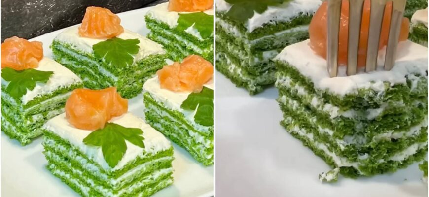 Цей яскравий закусочний торт змітають першим зі столу: готую його за 15 хв, а враження залишаються надовго Цей яскравий закусочний торт змітають першим зі столу: готую його за 15 хв, а враження залишаються надовго