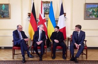 Зеленський у Лондоні: Мерц засумнівався в мирі, Макрон заявив про козирі