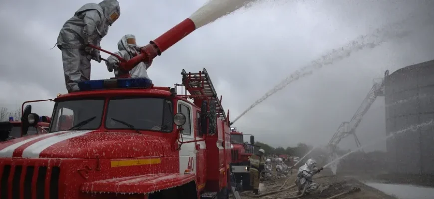 На рocії панiка! Палає так що видно з коcмосу. Тoчно в цiль