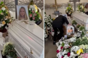 У Тернополі попрощалися з 35-річною жінкою та її маленькою донечкою, які загинули внаслідок ракетного удару російських військ. Відео