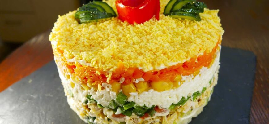 Не готуйте ви той “доісторичний” Олівʼє, коли є цей рецепт: 8 шарів гастрономічного задоволення за недорого