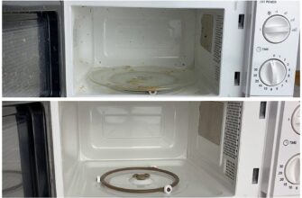 Поставила в мікрохвильовку миску з водою та 1 шкіркою лимона: жир і бруд витираються одним рухом ганчірки