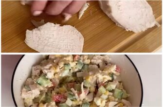 Вже набридло Олів’є на святковому столі, тому готую це: салат “Альпініст” – вже 3 сусідки питали рецепт