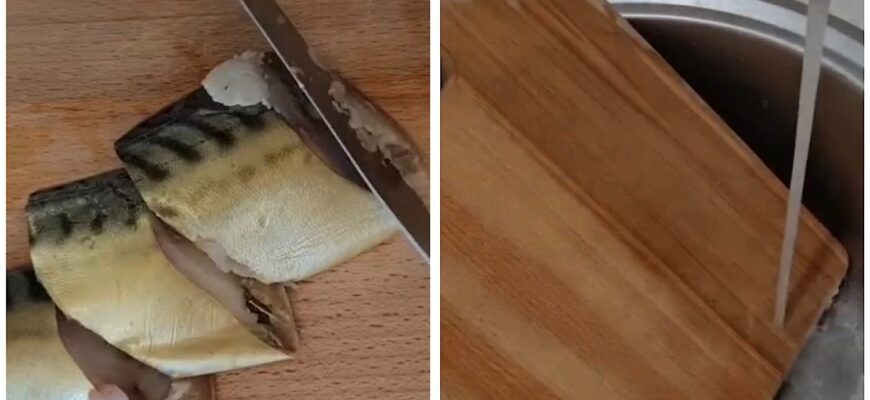 Не пиво, не сода, і не лимон: ось як прибираю запах риби на дощечці та руках – спосіб за 3 копійки