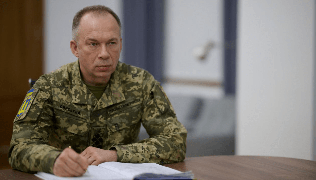 Сирський сказав, що буде справедливим миром для України 