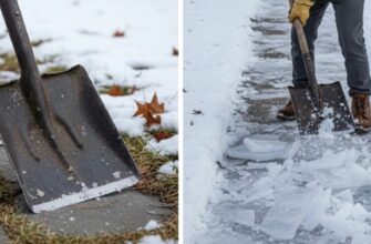 Всю зиму лопата розбиває лід, наче кришталь, коли я зробила “це”: наточила край навіть без точильного каменю