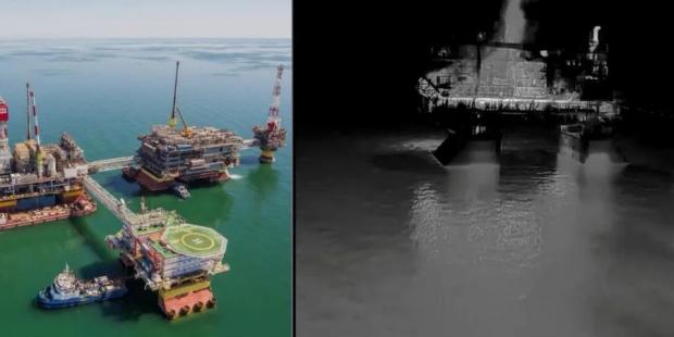 “Санкції” від Малюка тривають: Дрони СБУ завдали повторного удару по нафтовидобувних платформах РФ у Каспійському морі – ЗМІ