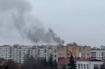 Стовп диму видно з різних куточків міста: у Рівному – серйозна пожежа