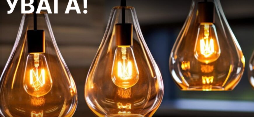 У неділю будемо без світла: Укренерго вводить надзвичайно жорсткі графіки відключень