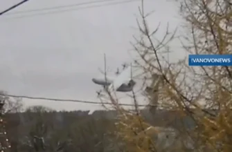 У РФ впав військово-транспортний літак Ан-22: ВІДЕО розвалу в повітрі
