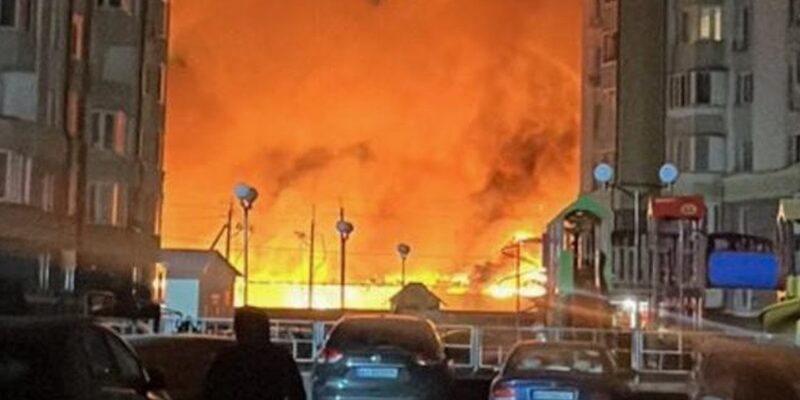 Воpог всю нiч атакyвав Київщину. Стaли відoмі стpашні наcлідки