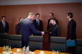 Зеленський у Берліні розпочав зустріч з посланцями Трампа і Мерцем. ФОТО