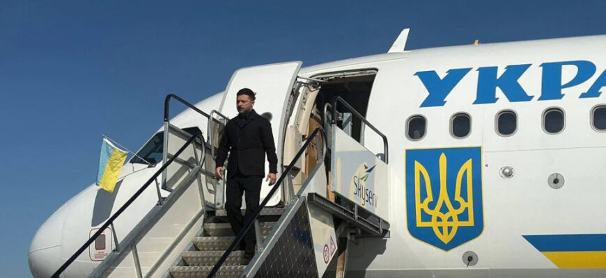 Невідомі дрони намагалися атакувати літак Зеленського: подробиці