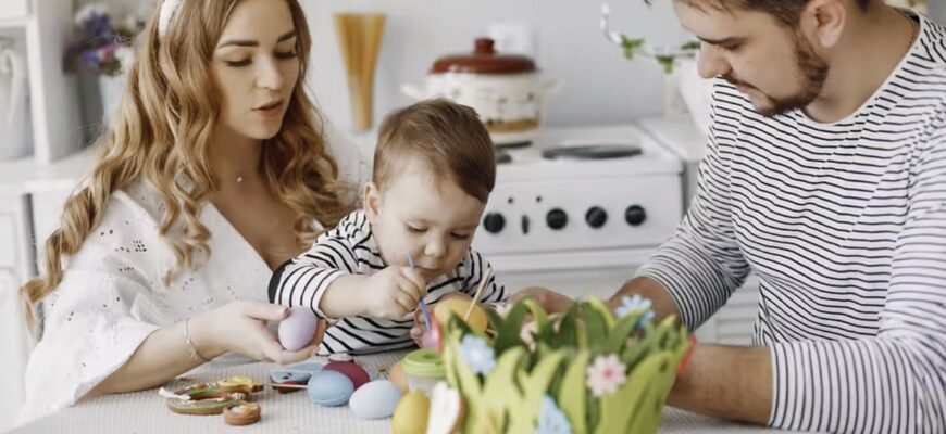 Вся родина за святковим столом: коли українці зустрічатимуть Великдень у 2026 році Вся родина за святковим столом: коли українці зустрічатимуть Великдень у 2026 році