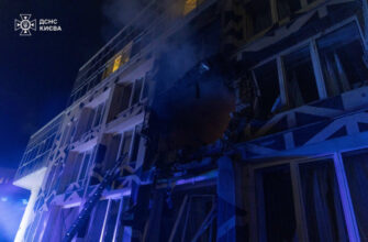 Внаслідок ворожого обстрілу Києва одна людина загинула, троє осіб постраждало, – ДСНС