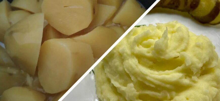 Картопля вариться у 2 рази швидше, а виходить м’якша: як приготувати пюре без грудочок