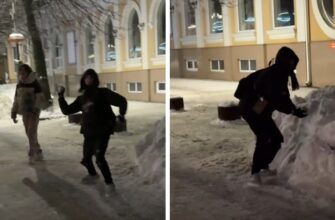 Скандал у Хмельницькому: люди атакували сніжками фото загиблих героїв та доньку одного з них (фото)