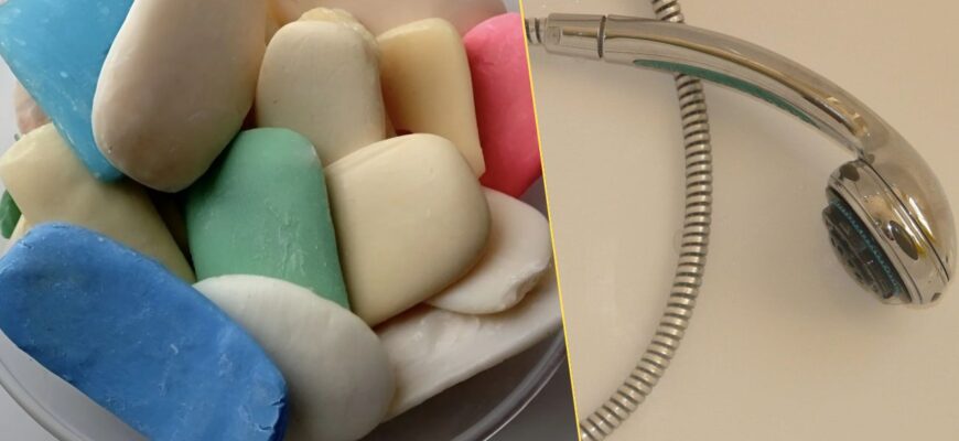 Обмилки ніколи не викидаю в сміття: збираю їх у капронову шкарпетку – ідеально для дачного душу Обмилки ніколи не викидаю в сміття: збираю їх у капронову шкарпетку – ідеально для дачного душу