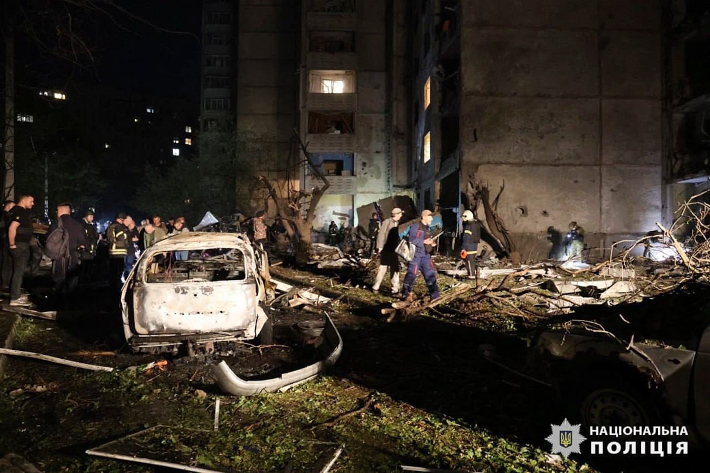21 wounded after Russia strikes apartment buildings in Ukrainian ...