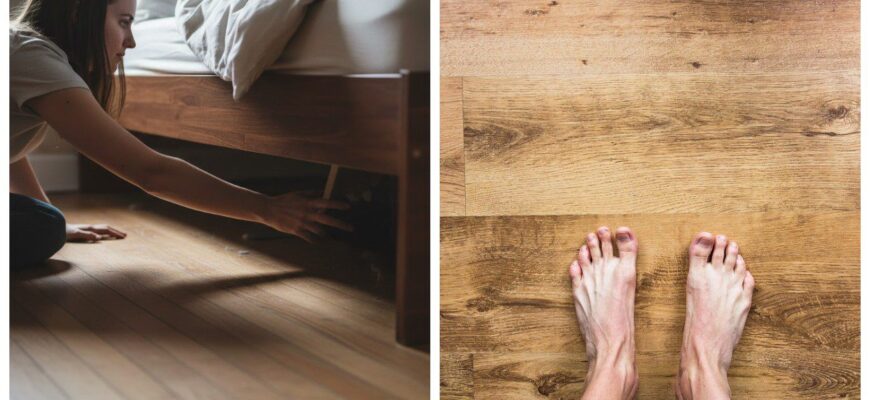 Підлога була холодна роками, поки не поклала це під ліжко: +2 градуси без батарей і витрат на утеплення Підлога була холодна роками, поки не поклала це під ліжко: +2 градуси без батарей і витрат на утеплення