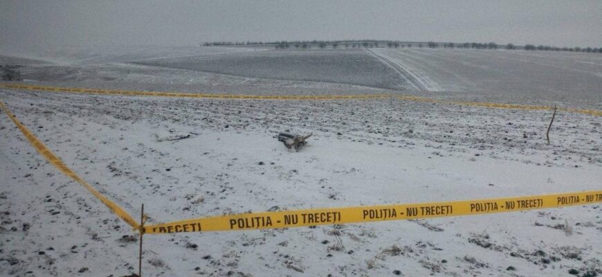 Другий з початку року: у Молдові знову впав дрон “Гербера”